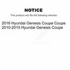 Kugel Front Wheel Bearing Hub Assembly For Hyundai Genesis Coupe 70-513343